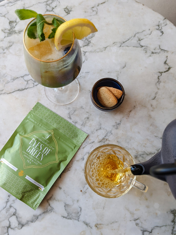Eyes of Green — Lemon Crème & Pistachio Green Tea