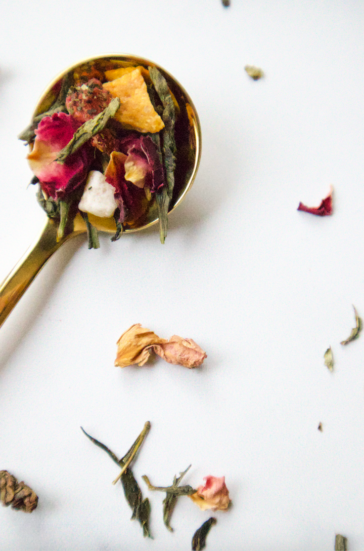 The Secret Garden — Honeydew & Strawberry Green Tea